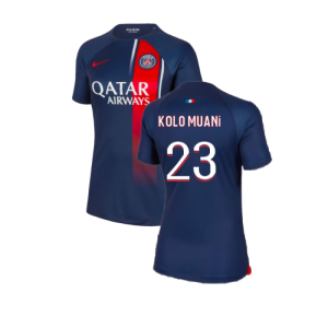2023-2024 PSG Home Shirt (Ladies) (Kolo Muani 23) 2023-2024 PSG Home Shirt (Ladies) (Kolo Muani 23)