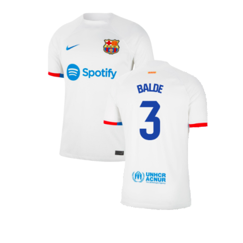 2023-2024 Barcelona Away Shirt (Balde 3)