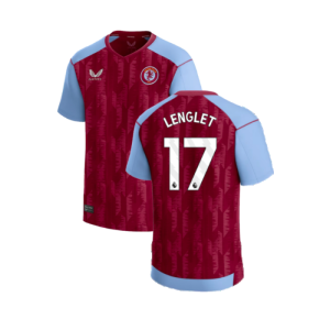 2023-2024 Aston Villa Home Shirt (Kids) (Lenglet 17) 2023-2024 Aston Villa Home Shirt (Kids) (Lenglet 17)