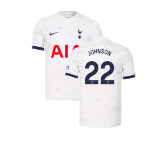 2023-2024 Tottenham Hotspur Home Shirt (Johnson 22)