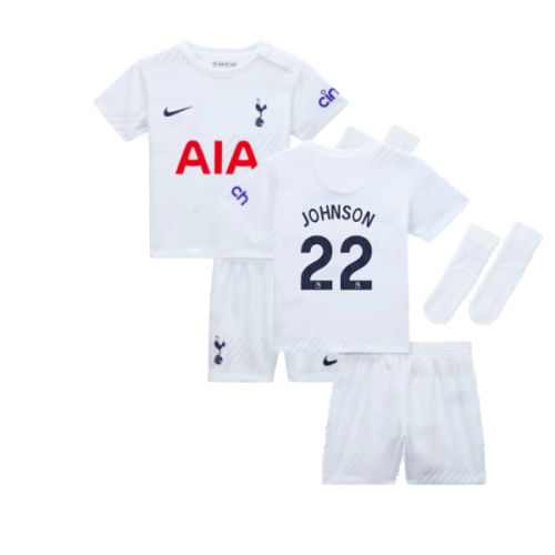 2023-2024 Tottenham Home Infants Baby Kit (Johnson 22)