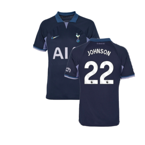 2023-2024 Tottenham Hotspur Away Shirt (Johnson 22)