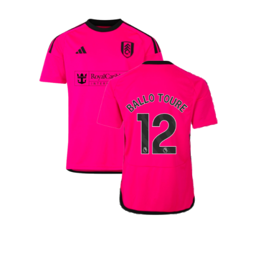 2023-2024 Fulham Away Shirt (Kids) (Ballo Toure 12)