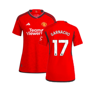 2023-2024 Man Utd Authentic Home Shirt (Ladies) (Garnacho 17) 2023-2024 Man Utd Authentic Home Shirt (Ladies) (Garnacho 17)