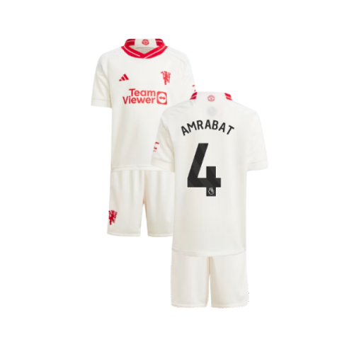 2023-2024 Man Utd Third Mini Kit (Amrabat 4)