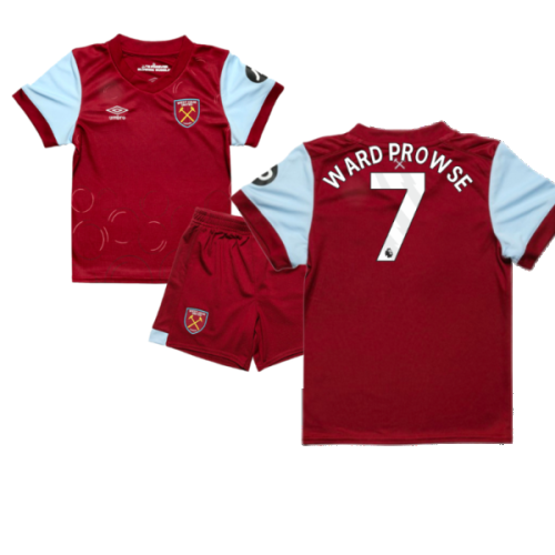 2023-2024 West Ham Home Infant Kit (Ward Prowse 7)