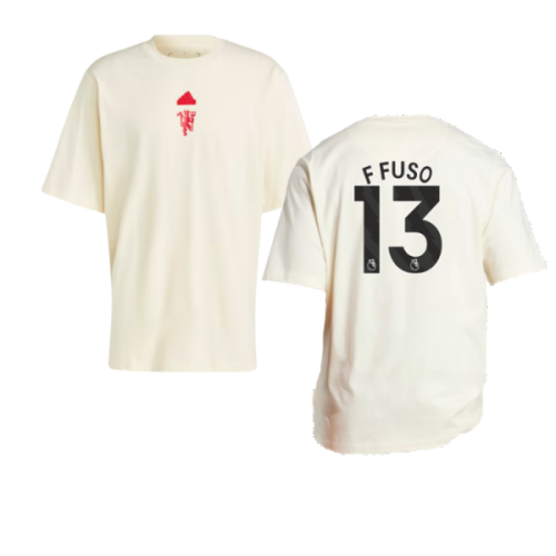 2023-2024 Man Utd Lifestyle OS Tee (White) (F Fuso 13)