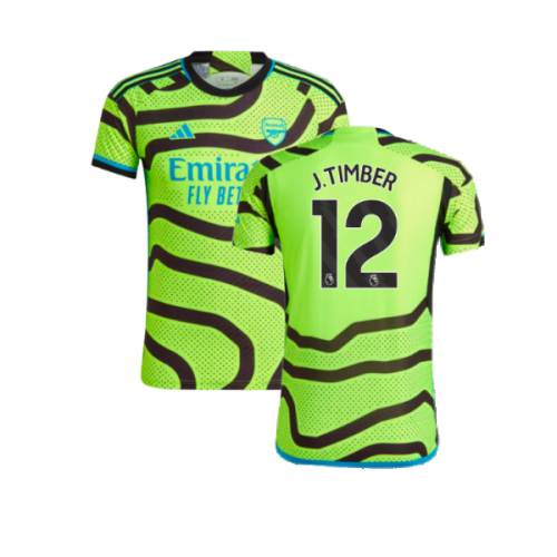 2023-2024 Arsenal Authentic Away Shirt (Ladies) (J.Timber 12)