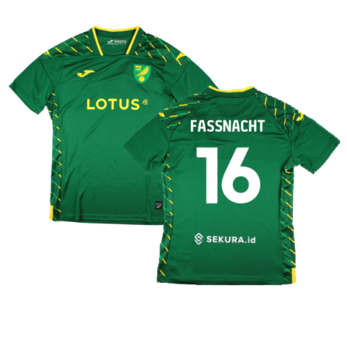 2023-2024 Norwich City Away Shirt (Fassnacht 16)