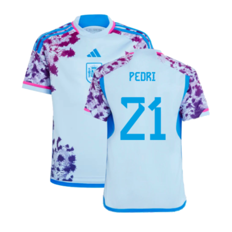 2023-2024 Spain Away Shirt (Kids) (Pedri 21)