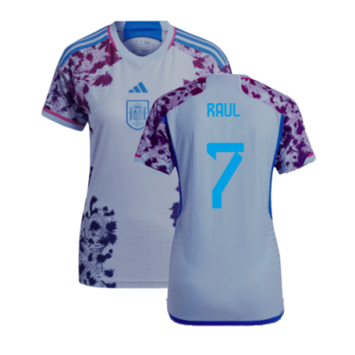 2023-2024 Spain Authentic Away Jersey - Ladies (Raul 7)