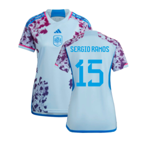 2023-2024 Spain Away Shirt (Ladies) (Sergio Ramos 15)