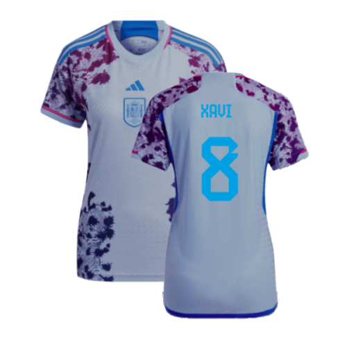 2023-2024 Spain Authentic Away Jersey - Ladies (Xavi 8)