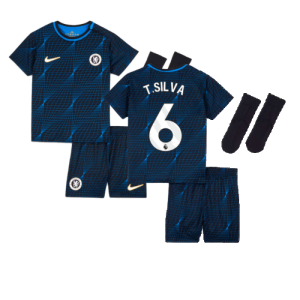 2023-2024 Chelsea Away Baby Kit (T.SILVA 6)