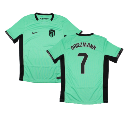 2023-2024 Atletico Madrid Third Shirt (Kids) (Griezmann 7)