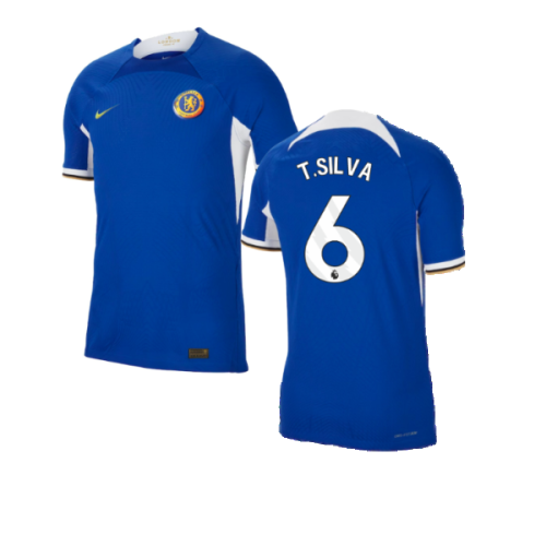 2023-2024 Chelsea Home Authentic Shirt (T.SILVA 6)