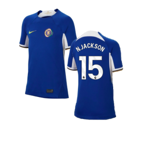 2023-2024 Chelsea Home Shirt (Kids) (N.Jackson 15) 2023-2024 Chelsea Home Shirt (Kids) (N.Jackson 15)