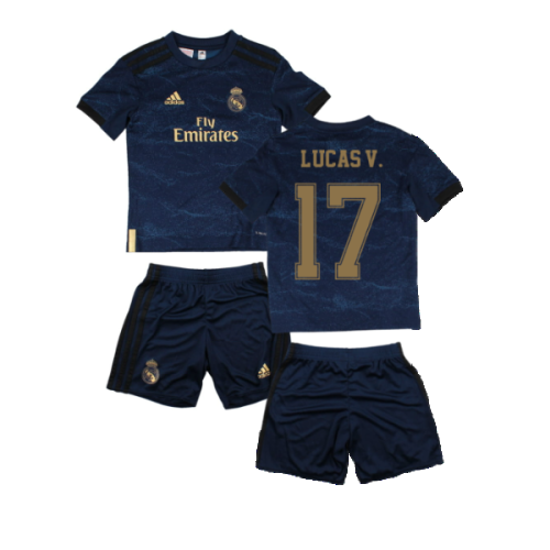 2019-2020 Real Madrid Away Mini Kit (LUCAS V. 17)