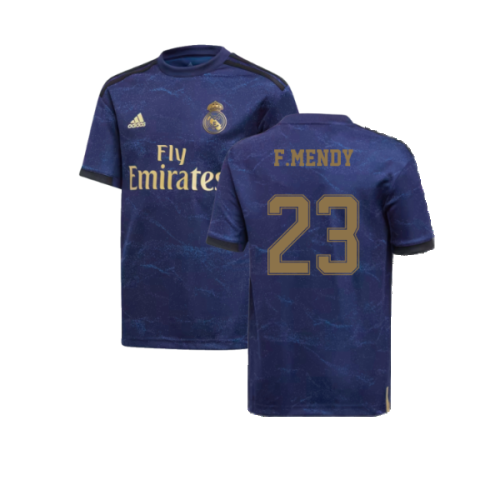 2019-2020 Real Madrid Away Youth Kit (Night Indigo) (F.Mendy 23)