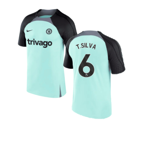 2023-2024 Chelsea Training Shirt (Mint Foam) (T.SILVA 6)