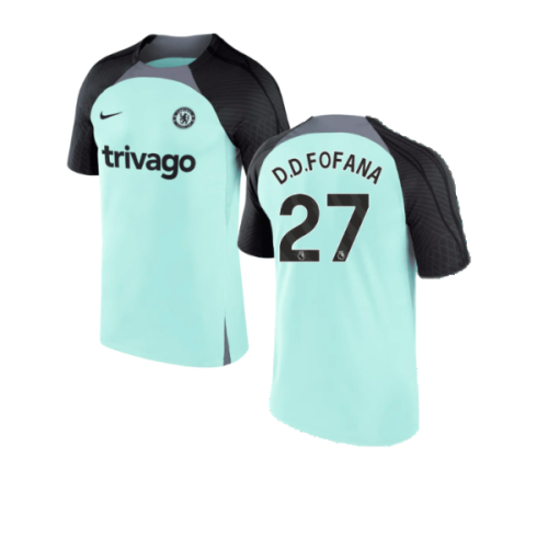 2023-2024 Chelsea Training Shirt (Mint Foam) - Kids (D.D.FOFANA 27)