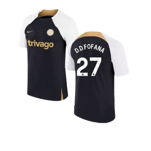 2023-2024 Chelsea Training Shirt (Pitch Blue) (D.D.FOFANA 27)