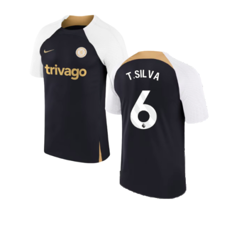 2023-2024 Chelsea Training Shirt (Pitch Blue) (T.SILVA 6)