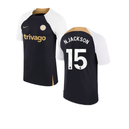 2023-2024 Chelsea Training Shirt (Pitch Blue) (N.Jackson 15)