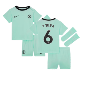 2023-2024 Chelsea Third Baby Kit (T.SILVA 6)