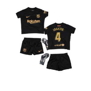 2020-2021 Barcelona Away Baby Kit (I.RAKITIC 4)