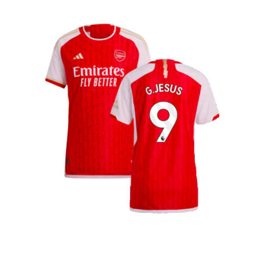 2023-2024 Arsenal Authentic Home Shirt (G.Jesus 9)