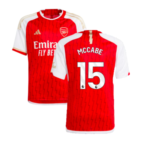 2023-2024 Arsenal Home Shirt (Kids) (McCabe 15)