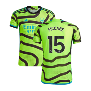 2023-2024 Arsenal Authentic Away Shirt (Ladies) (McCabe 15)