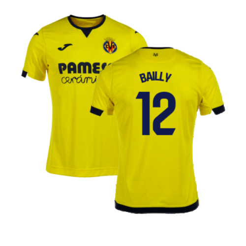 2023-2024 Villarreal Home Shirt (Bailly 12)