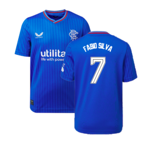 2023-2024 Rangers Home Shirt (Kids) (Fabio Silva 7)