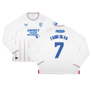 2023-2024 Rangers Long Sleeve Away Shirt (Fabio Silva 7)