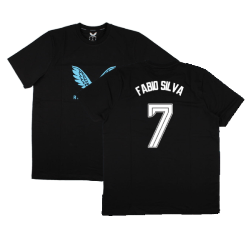 2023-2024 Rangers Players Travel Logo Tee (Black) (Fabio Silva 7)