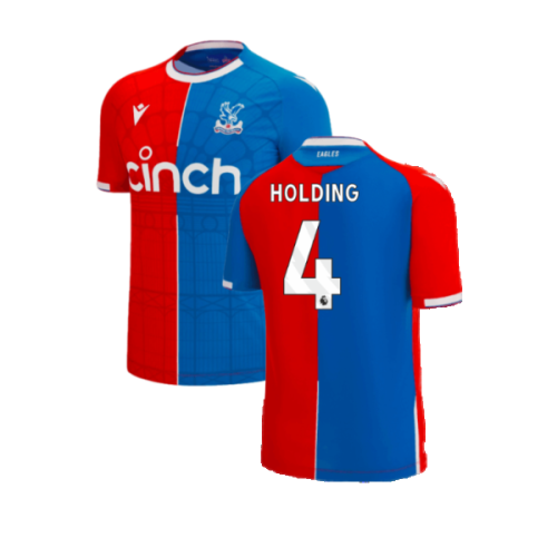 2023-2024 Crystal Palace Home Shirt (Holding 4)