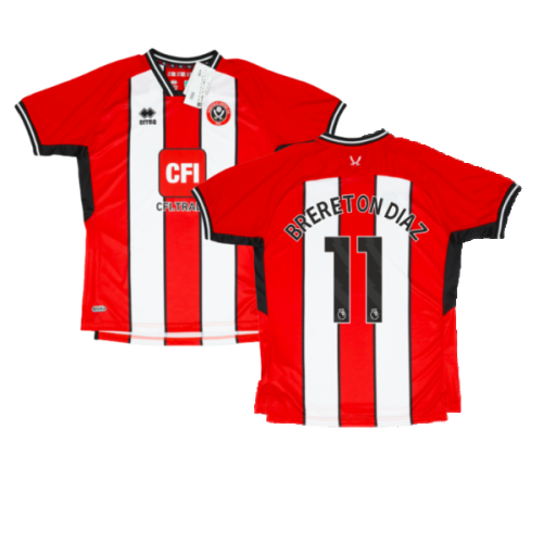 2023-2024 Sheffield United Home Shirt (Brereton DIaz 11)