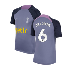 2023-2024 Tottenham Strike Dri-Fit Training Shirt (Violet) (Dragusin 6)