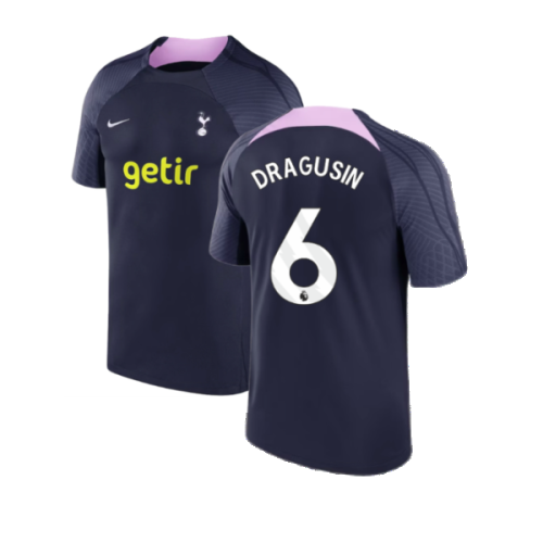 2023-2024 Tottenham Training Shirt (Marine) - Kids (Dragusin 6)