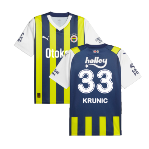 2023-2024 Fenerbahce Home Shirt (Krunic 33)