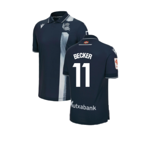 2023-2024 Real Sociedad Authentic Away Shirt (Becker 11)