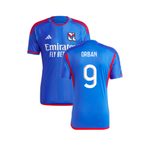 2023-2024 Olympique Lyon Away Shirt (Orban 9) 2023-2024 Olympique Lyon Away Shirt (Orban 9)