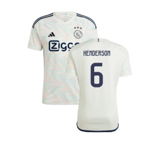 2023-2024 Ajax Away Shirt (Henderson 6) 2023-2024 Ajax Away Shirt (Henderson 6)