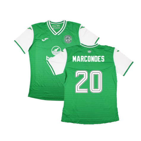 2023-2024 Hibernian Home Shirt (Marcondes 20)