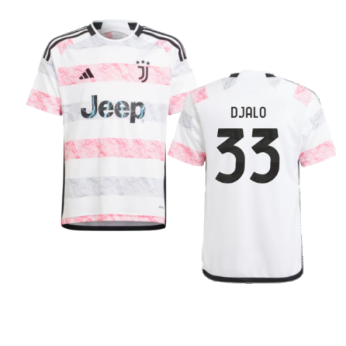 2023-2024 Juventus Away Shirt (Kids) (Djalo 33)