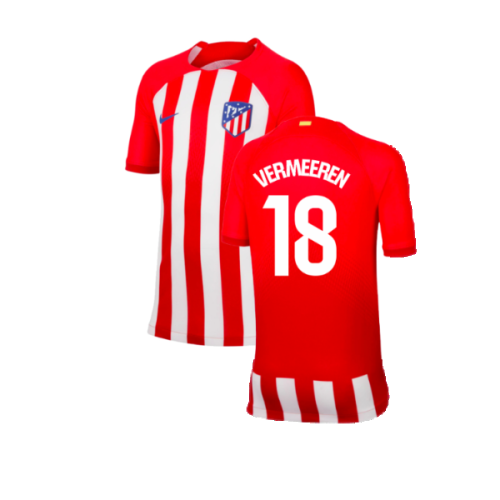 2023-2024 Atletico Madrid Home Shirt (Kids) (Vermeeren 18)