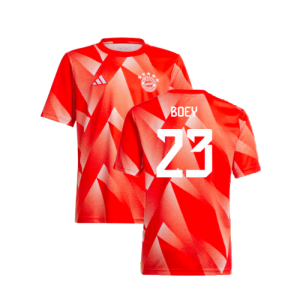 2023-2024 Bayern Munich Pre-Match Shirt (Red) - Kids (Boey 23)