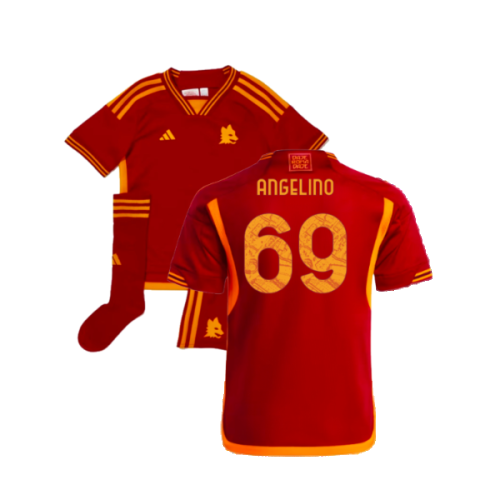 2023-2024 AS Roma Home Mini Kit (Angelino 69)